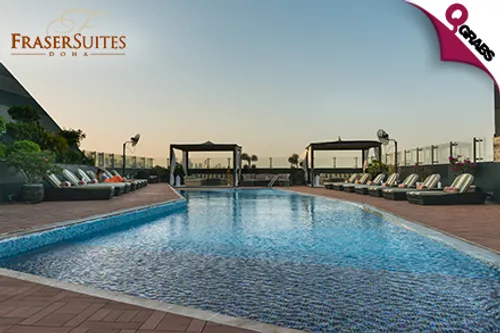 From QR1300 Get in Shape with Two, Three Or Six Month Gym Memberships for MEN or WOMEN at Fraser Suites! (Up to QR11700 Value)